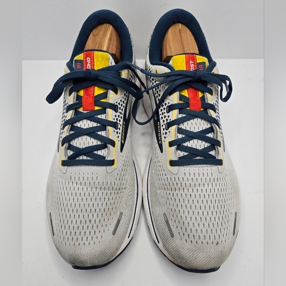 Brooks | Ghost 14 teal gray sporty low-top running sneakers | MENS 11.5 - Picture 3 of 11